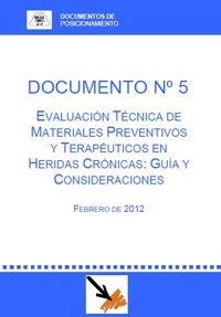 Evaluación técnica de materiales preventivos y terapéuticos en heridas crónicas